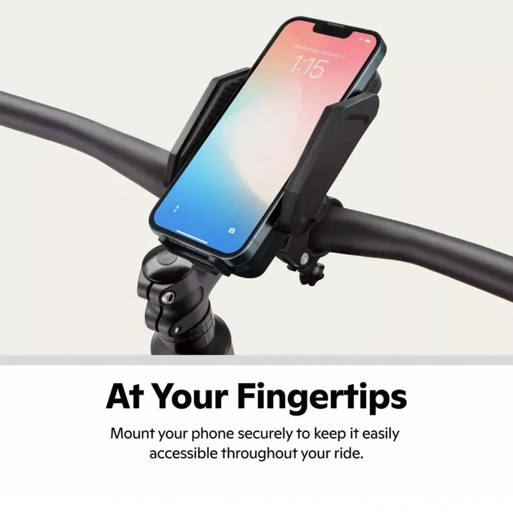 Schwinn Deluxe Phone Mount Side Clamping Arms - 3.75